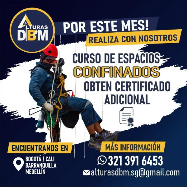 Curso de espacios confinados Alturas DBM